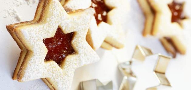 Zvjezdice s džemom od brusnica najfiniji su božićni kolačići