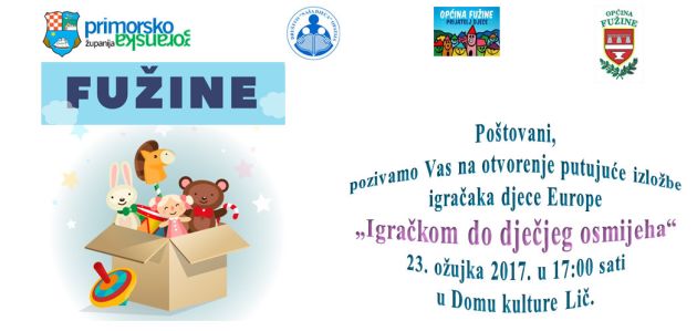 Izložba “Igračkom do dječjeg osmijeha” u Fužinama