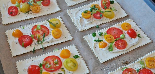 Focaccia recept za pogacu s rajcicom