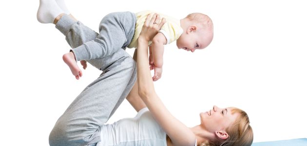 vježbanje s bebom