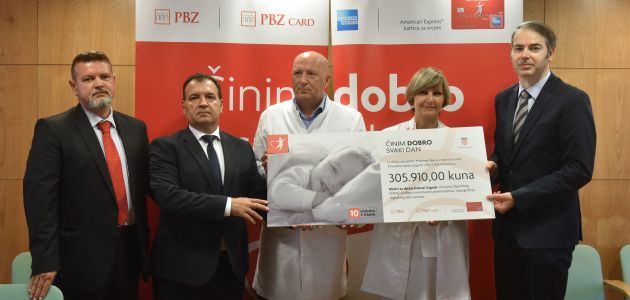 Klinika za dječje bolesti Zagreb dobila donaciju