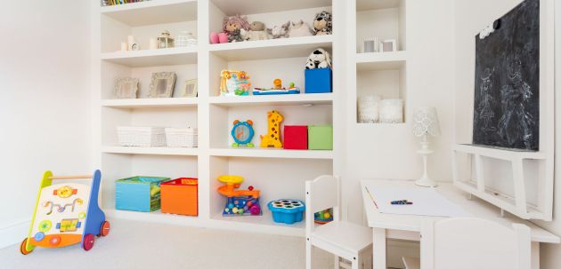52250505 - room for a child with a closet full of toys