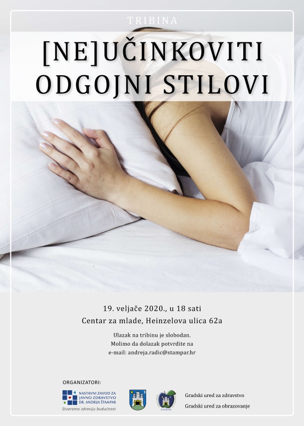 Tribina (Ne)učinkoviti odgojni stilovi