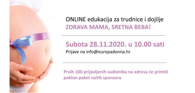 Besplatna online konferencija “Zdrava mama, sretna beba!”