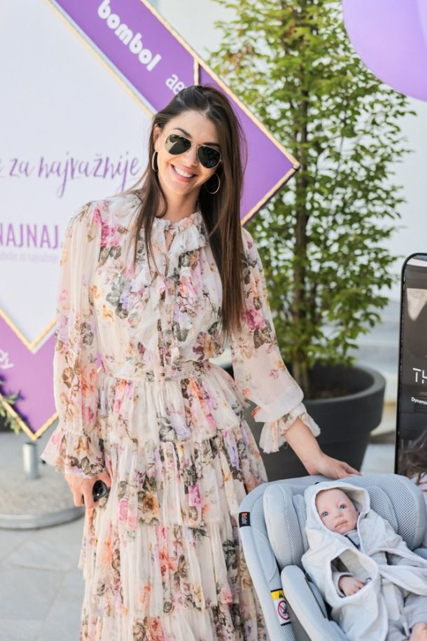 Iva Saric i njena beba