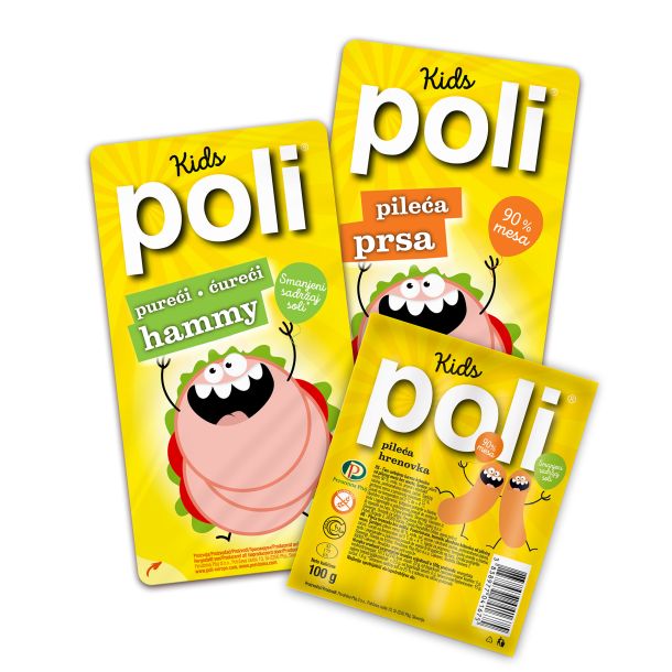 Poli Kids naresci hrenovke