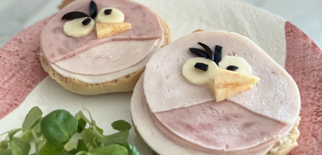 Angry Birds sendviči iz Mini Chef kuhinje