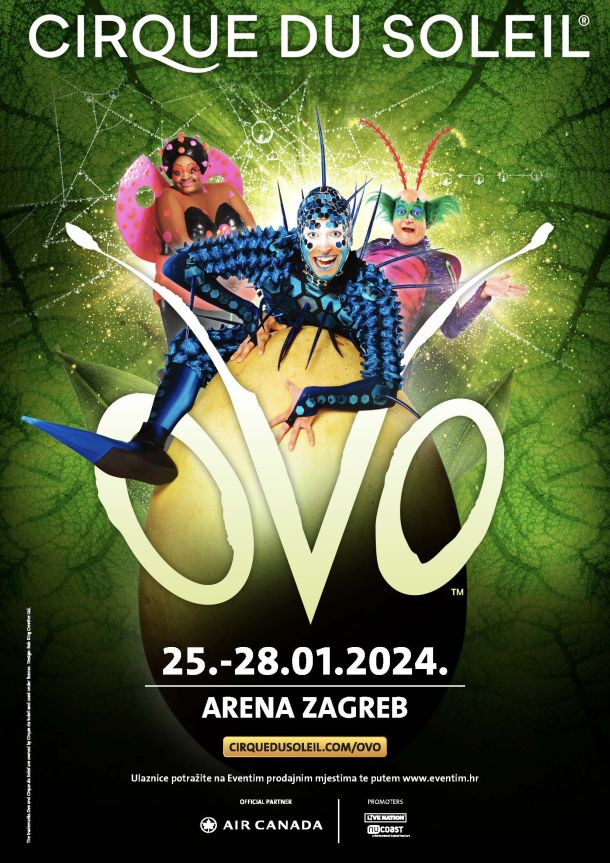 cirque du soleil 2024 arena OVO