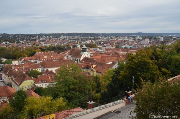 GRAZ panorama grada s tvrdave