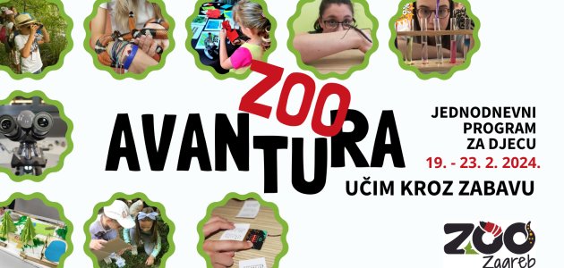 Za školske praznike stiže Zoo avantura