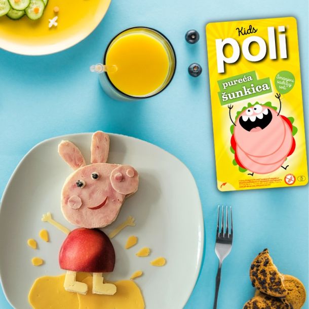 recept za dorucak uzina za djecu poli kids prascic
