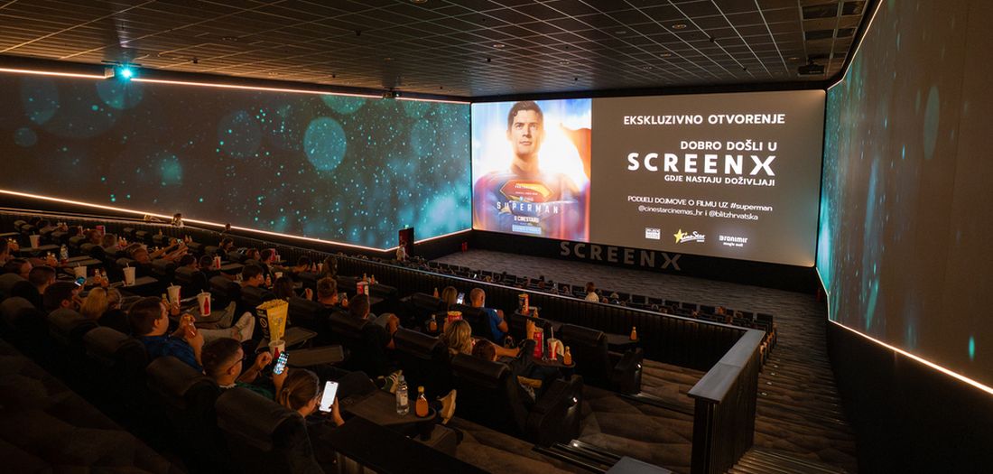 Zagrebački ScreenX otvoren uz zvjezdanu publiku i Supermana
