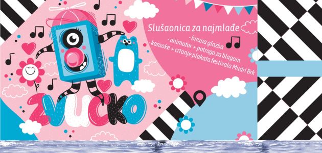 Zvučko – dječji glazbeni tulum stiže u Jelsu 26. srpnja na festival Mudri Brk!