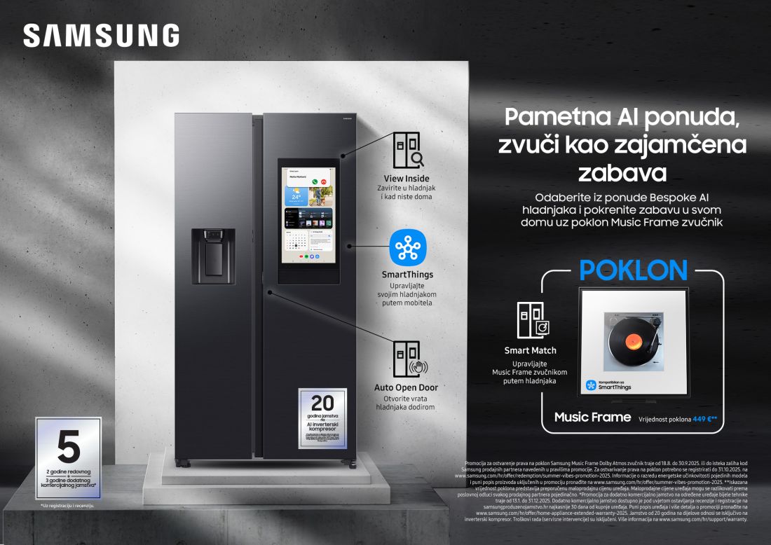 samsung hladnjak promo