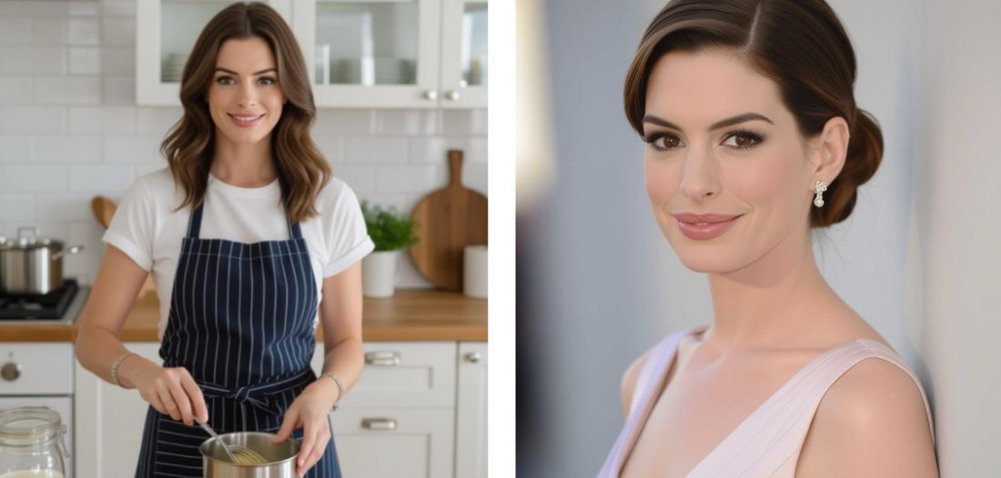 kuhanje vjezbanje Anne Hathaway glumica film