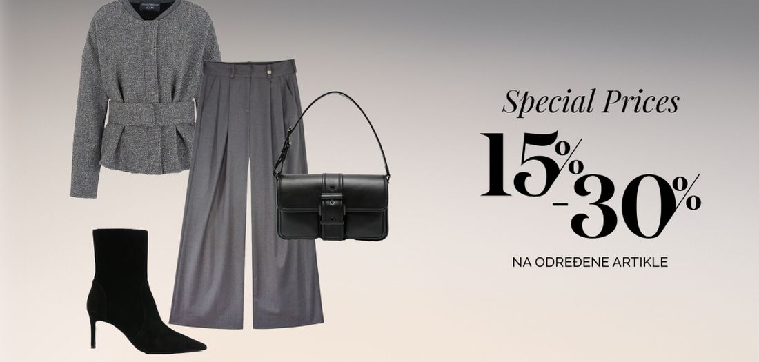 XYZ Concept Store donosi Special Prices ponudu – premium brendovi uz 15% do 30% popusta