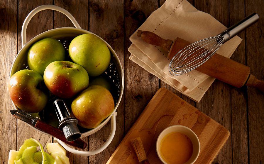 zdrave grickalice jabuke s cimetom