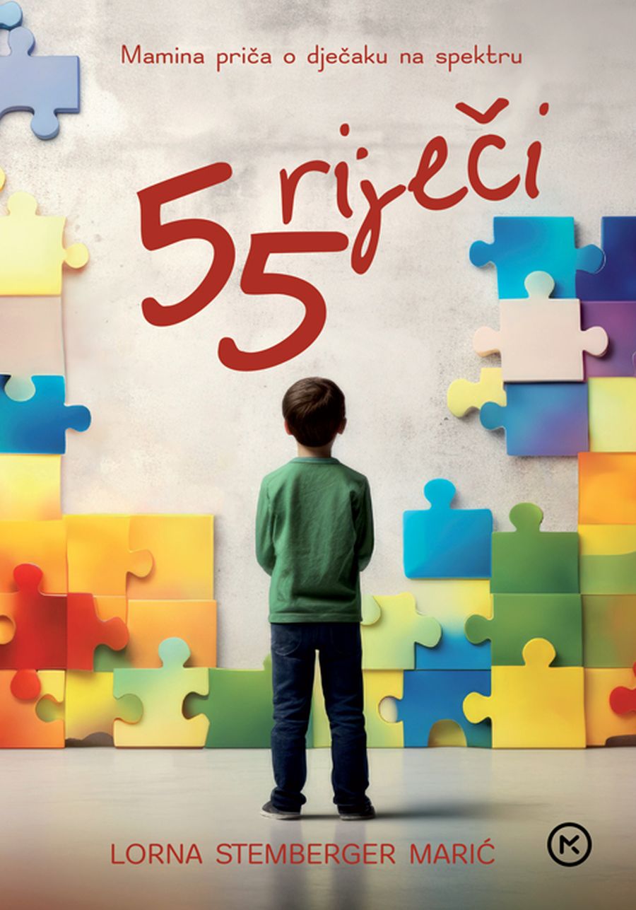 knjiga 55 rijeci djeca na spektru autizam
