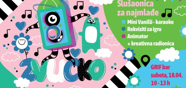 Zvučko 18. travnja u Grif bar donosi proljetno izdanje Mini Vanilli karaoka za najmlađe